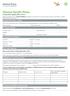 Global Health Plans Corporate Application Form