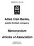 COMPANIES ACTS, 1963 to Allied Irish Banks, public limited company. Memorandum - AND - Articles of Association