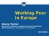 Working Poor in Europe