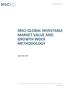 MSCI GLOBAL INVESTABLE MARKET VALUE AND GROWTH INDEX METHODOLOGY