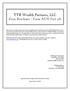 TTR Wealth Partners, LLC Firm Brochure - Form ADV Part 2A