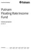 Putnam Floating Rate Income Fund