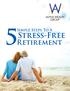 Simple Steps To A. Stress-Free. Retirement