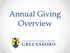 Annual Giving Overview