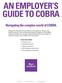 AN EMPLOYER S GUIDE TO COBRA