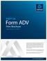 Form ADV. Firm Brochure PART 2A. Date: March 10,