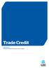 Trade Credit. QBE Australia Premium Funding (AP) Insurance Policy Wording
