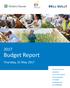 Budget Report. This report has been prepared by CCH in-house analysts with the assistance of specialist practitioners from EY and Bell Gully