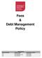 Fees & Debt Management Policy