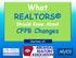 What REALTORS. Should Know About CFPB Changes. Courtesy of: