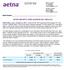 AETNA REPORTS THIRD-QUARTER 2017 RESULTS