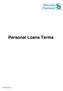 Version: October Personal Loans Terms