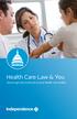 Health Care Law & You