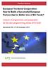 European Territorial Cooperation: How to Build a Successful European Partnership for Better Use of EU Funds?