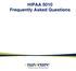 HIPAA 5010 Frequently Asked Questions