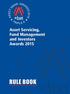 Asset Servicing, Fund Management and Investors Awards 2015