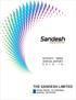 SEVENTy THIRD ANNUAL REPORT THE SANDESH LIMITED