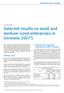 Selected results on small and medium-sized enterprises in Germany )
