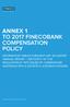 ANNEX 1 TO 2017 FINECOBANK COMPENSATION POLICY