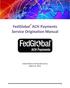 FedGlobal ACH Payments Service Origination Manual