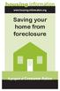 Saving your home from foreclosure