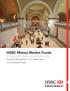 HSBC Money Market Funds (Formerly HSBC Investor Money Market Funds) Account Opening Form I & Y Share Class U.S. Domiciled Funds