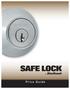 Price Guide SAFE LOCK A