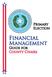 PRIMARY ELECTION FINANCIAL MANAGEMENT GUIDE FOR COUNTY CHAIRS TABLE OF CONTENTS