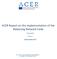 ACER Report on the implementation of the Balancing Network Code