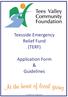 Teesside Emergency Relief Fund (TERF)