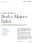 Cohen & Steers Realty Majors Index