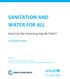SANITATION AND WATER FOR ALL