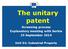 The unitary. Screening process Explanatory meeting with Serbia 25 September Unit D2: Industrial Property