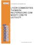 LYXOR INTERNATIONAL ASSET MANAGEMENT (LIAM) LYXOR COMMODITIES THOMSON REUTERS/CORE COM MODITY CRB TR UCITS ETF