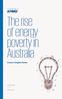 The rise of energy poverty in Australia