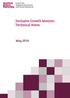 Inclusive Growth Monitor: Technical Notes Authors:
