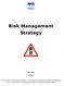 Risk Management Strategy