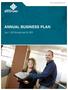 Annual Business Plan July 1, 2015 through June 30, 2016