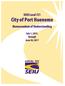 SEIU Local 721 City of Port Hueneme. Memorandum of Understanding. July 1, 2015, through June 30, 2017