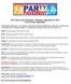 2017 Party on the Pavement - Saturday, September 23, 2017 Food Vendor Application