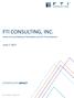 FTI CONSULTING, INC. June 7, 2017 EXPERTS WITH IMPACT FTI Consulting, Inc. All Rights Reserved.