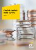 Cost of capital - India survey
