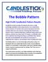 The Bobble Pattern. High Profit Candlestick Pattern Results