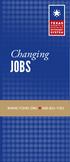Changing JOBS  H