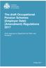 The draft Occupational Pension Schemes (Employer Debt) (Amendment) Regulations IFoA response to Department for Work and Pensions