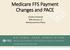 Medicare FFS Payment Changes and PACE. Charles Fontenot NPA Director of Reimbursement Policy