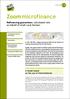 Zoom microfinance. Refinancing guarantees: calculated risks on behalf of small rural farmers. A model based on the use of intermediaries