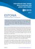 ESTONIA TRADE AND INVESTMENT STATISTICAL NOTE