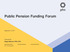 Public Pension Funding Forum