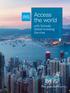 Access the world. with Schwab Global Investing Services